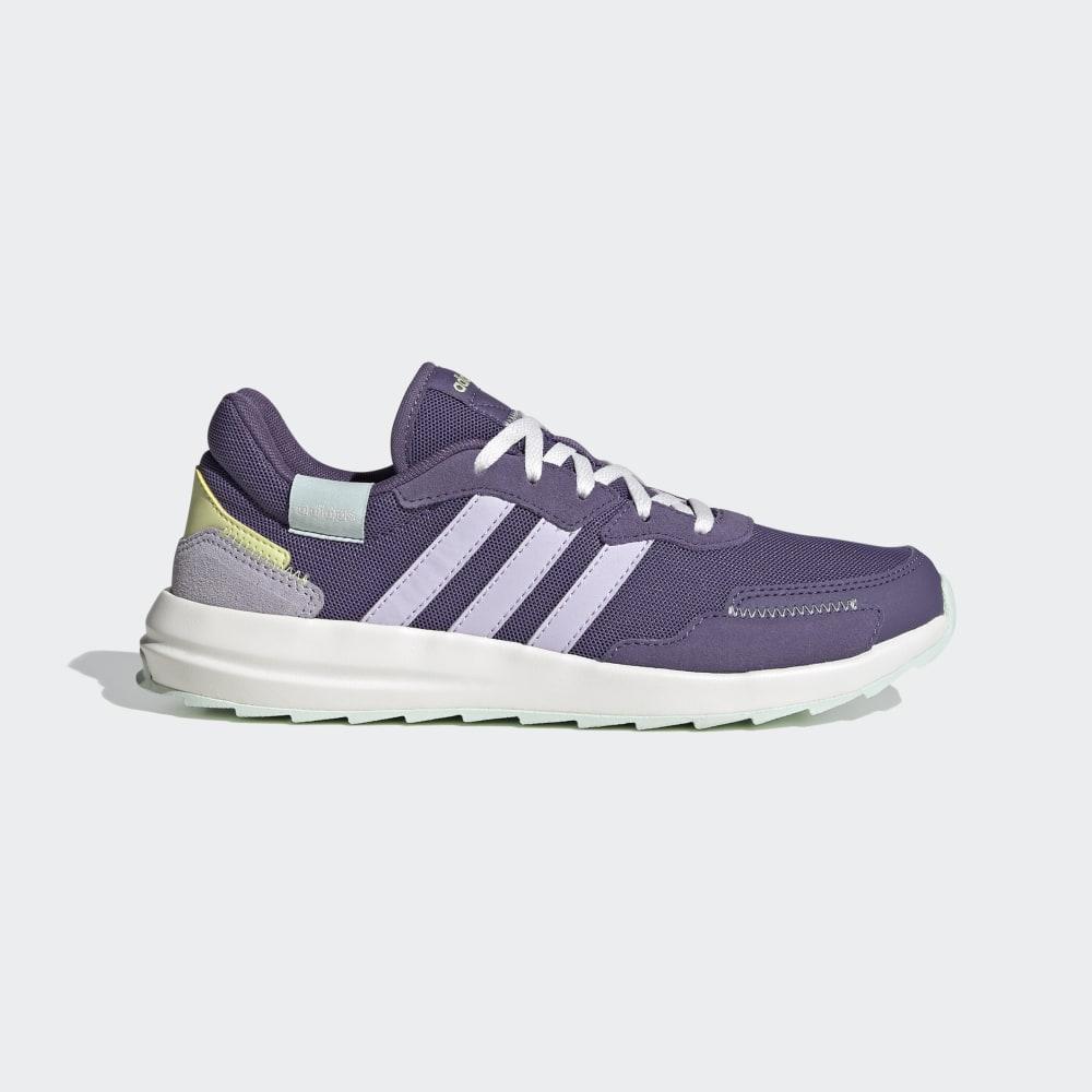 Adidas Women's Retrorun Running Shoes Purple/Yellow Ireland EG4223